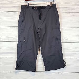 Alpine Design capri hiking cargo pants - grey Women's Size L